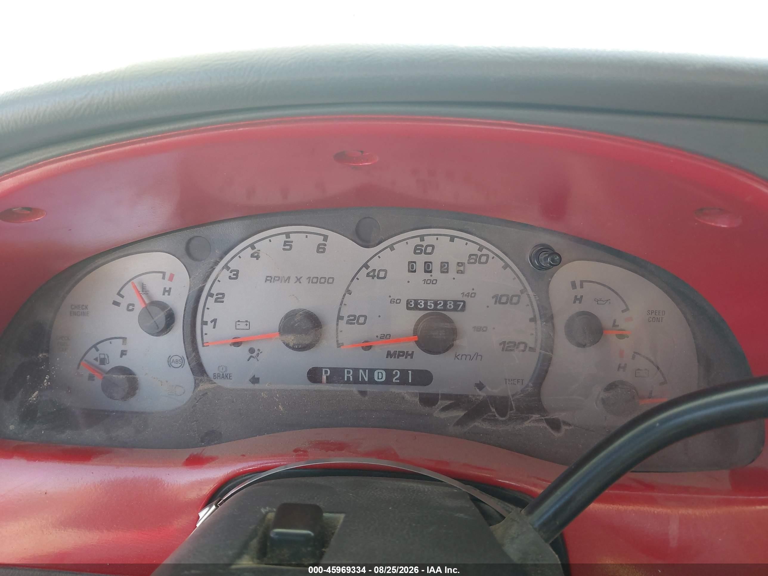 2003 Ford Ranger Edge/tremor/xl/xlt Красный vin: 1FTYR14VX3PB26026