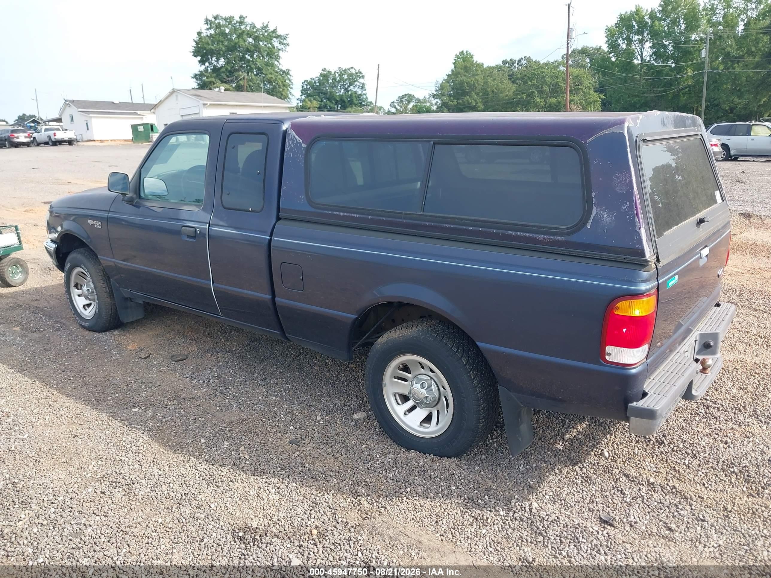 1999 Ford Ranger Xl/xlt Blue vin: 1FTYR14VXXPA67680