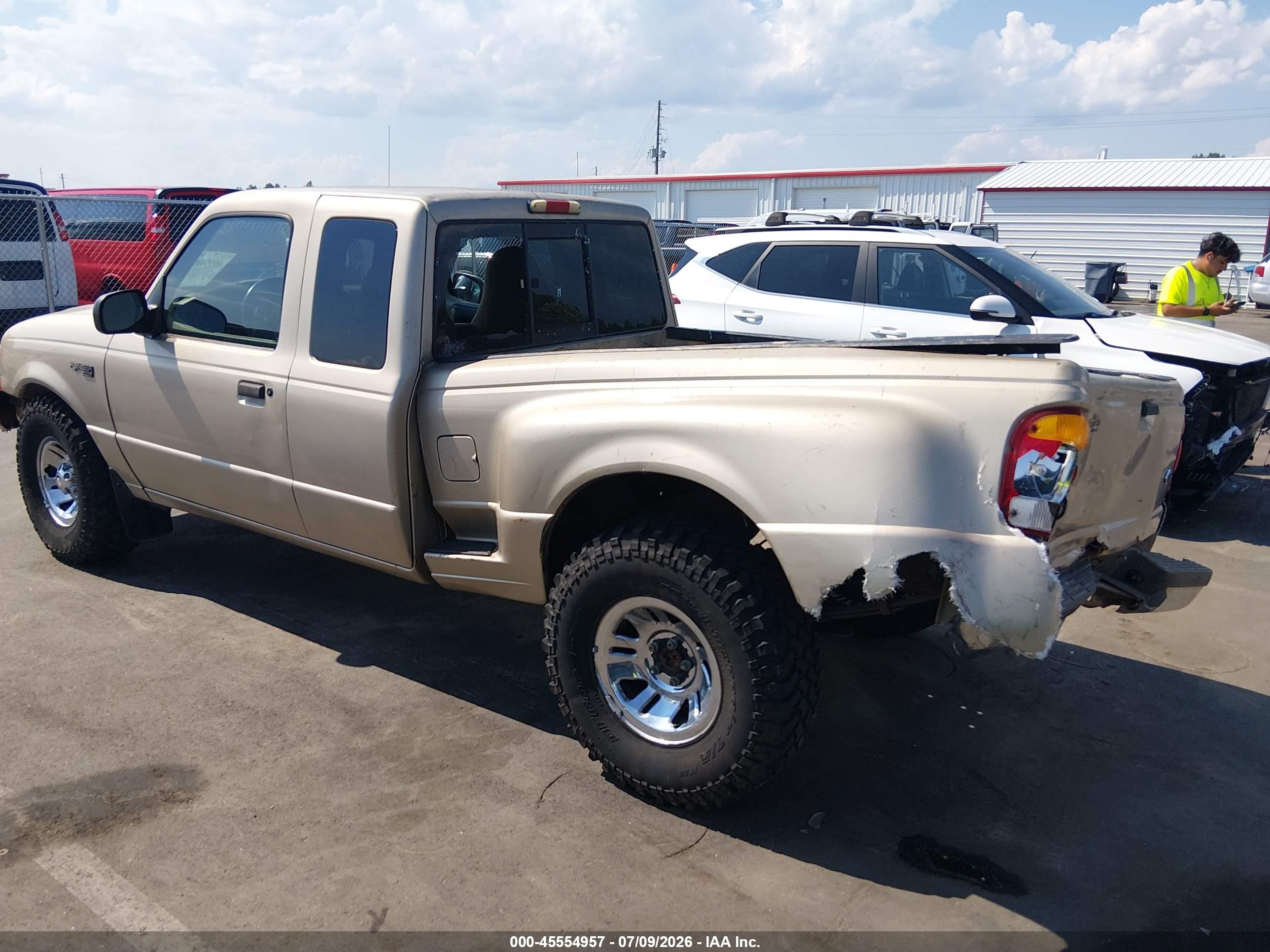 1999 Ford Ranger Xl/xlt Tan vin: 1FTYR14VXXPB52907