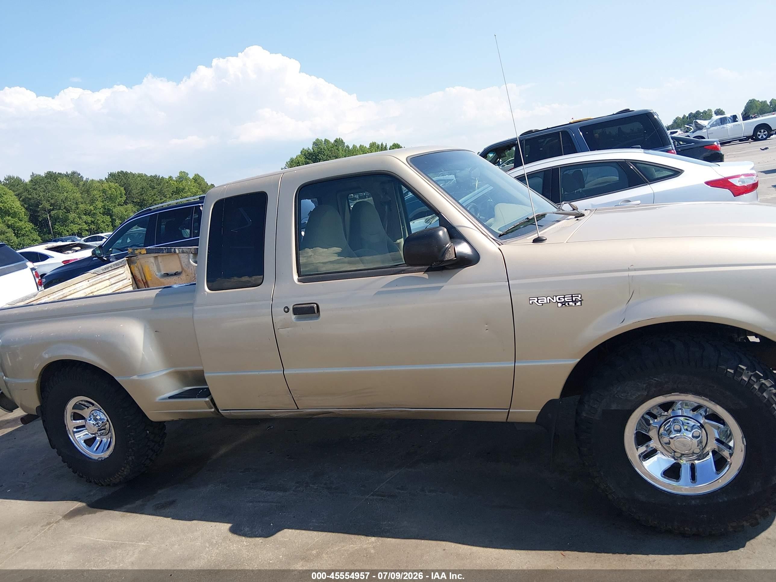 1999 Ford Ranger Xl/xlt Tan vin: 1FTYR14VXXPB52907