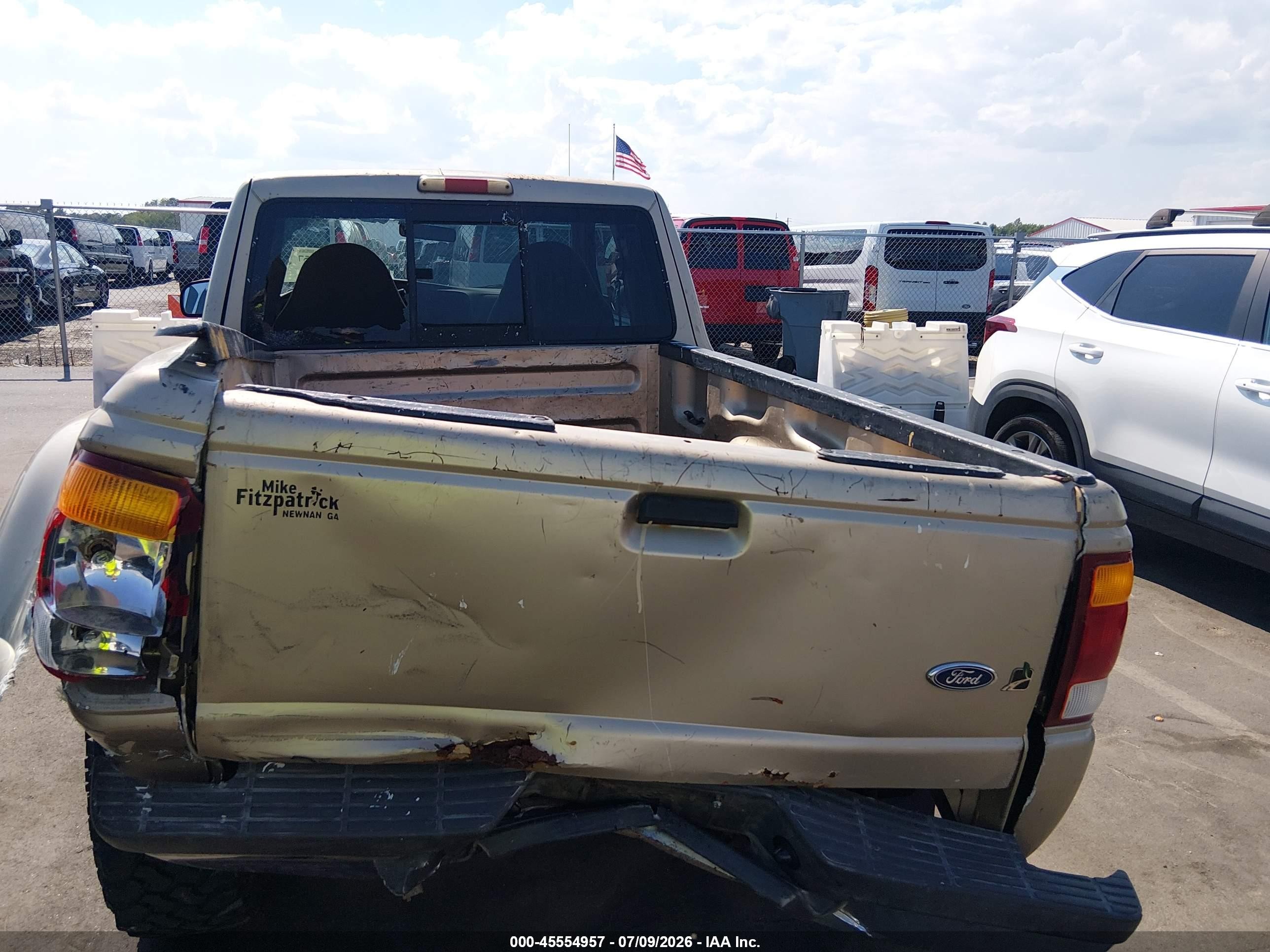 1999 Ford Ranger Xl/xlt Tan vin: 1FTYR14VXXPB52907