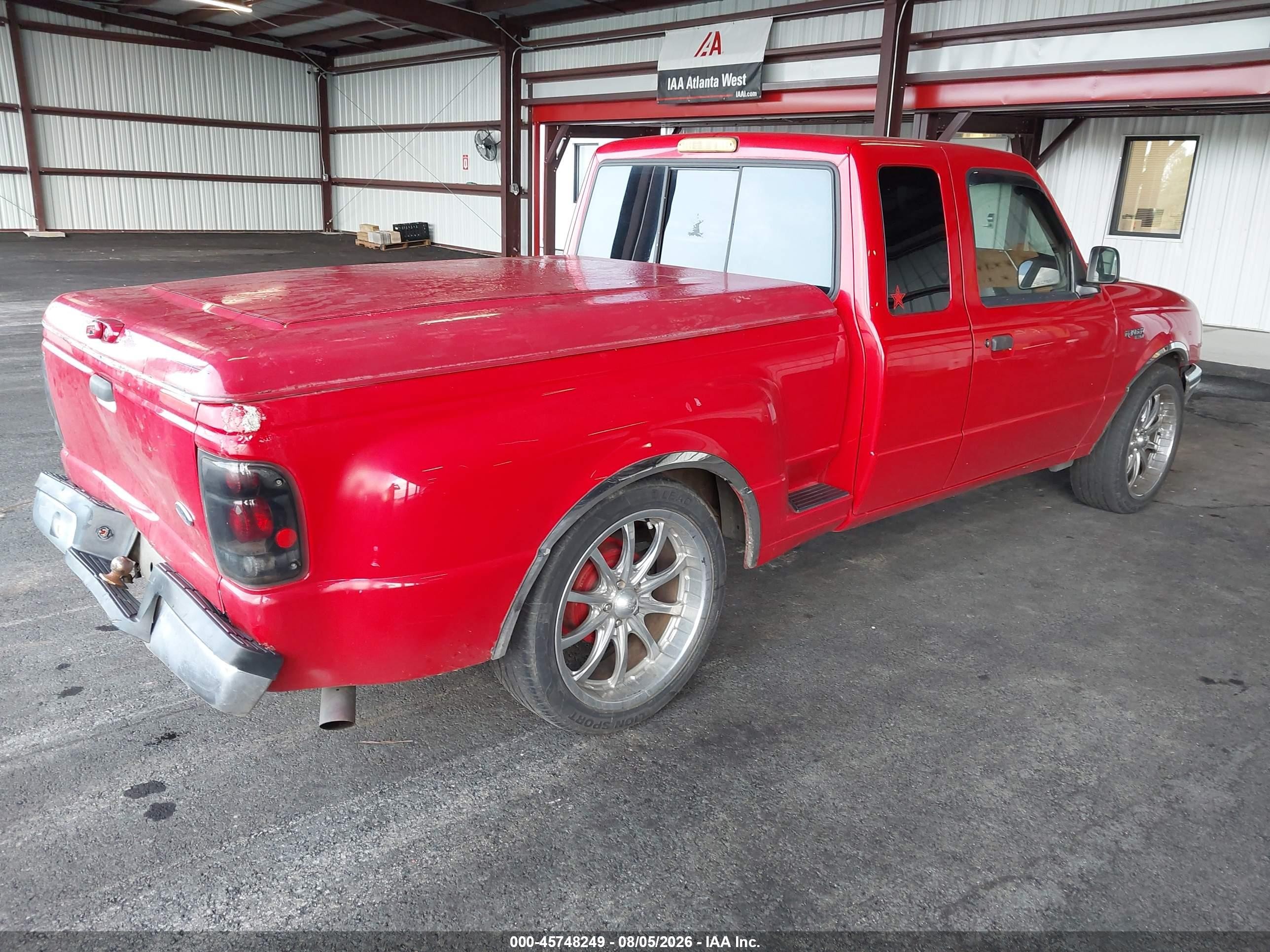 1999 Ford Ranger Xl/xlt Красный vin: 1FTYR14VXXTB16206