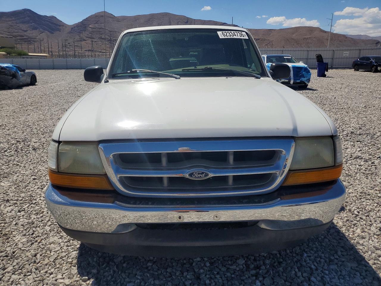 2000 Ford Ranger Super Cab White vin: 1FTYR14VXYPB04518