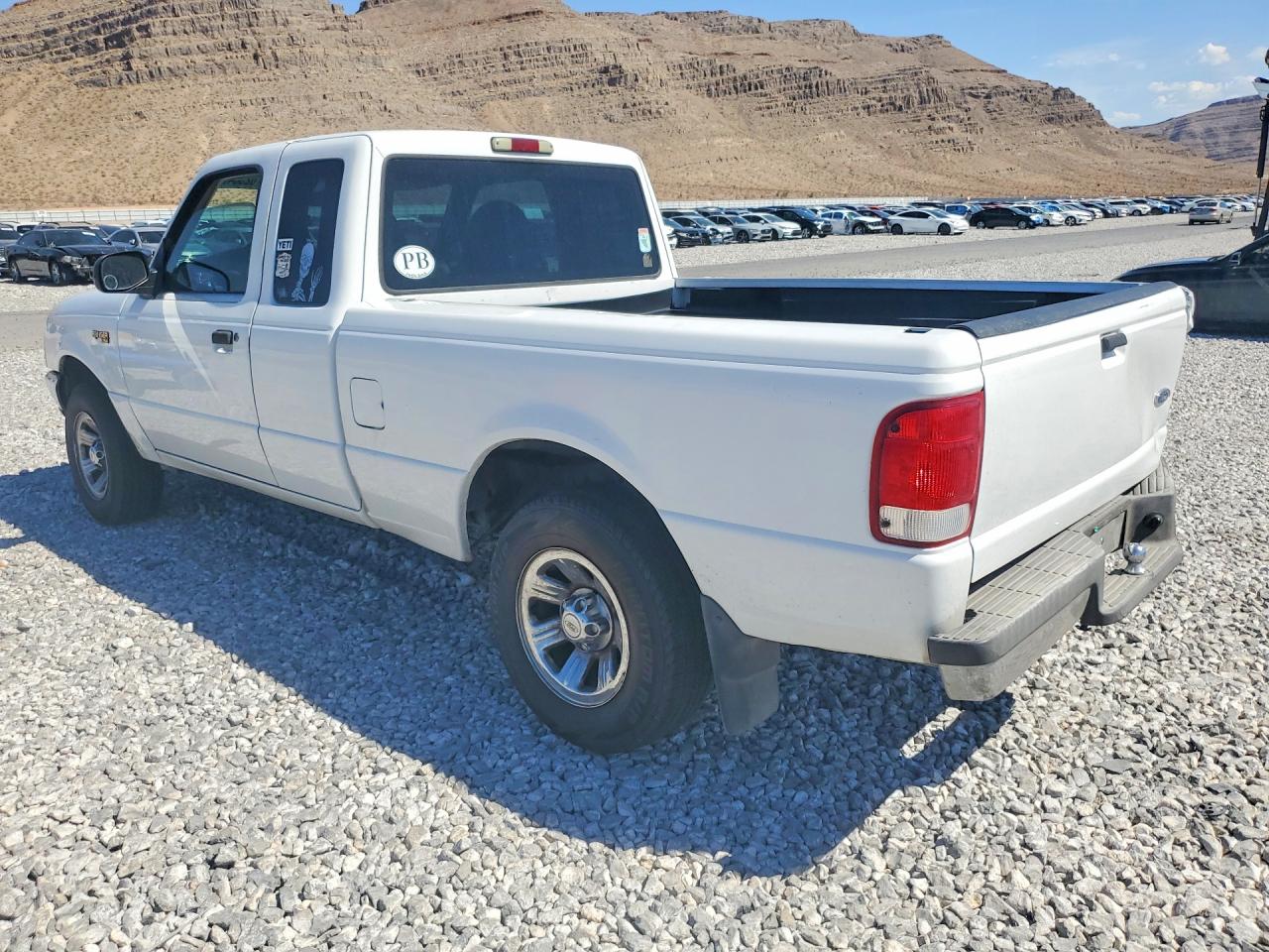 2000 Ford Ranger Super Cab White vin: 1FTYR14VXYPB04518