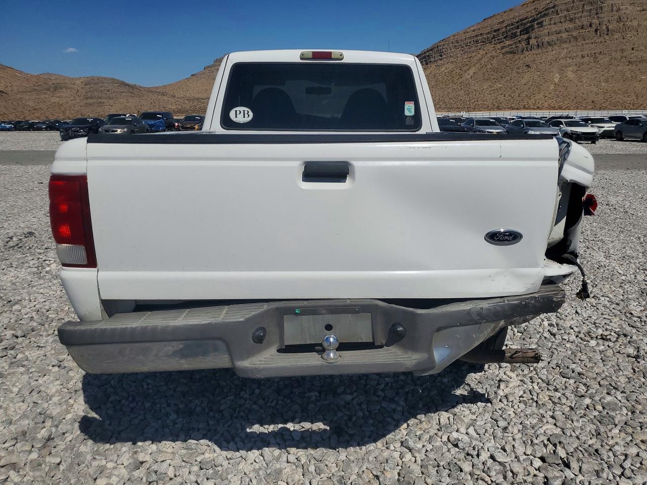 2000 Ford Ranger Super Cab White vin: 1FTYR14VXYPB04518