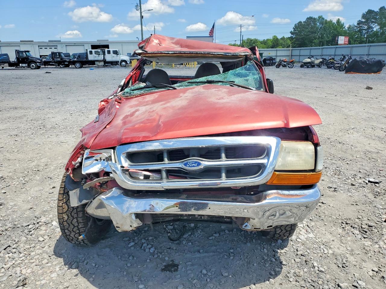 2000 Ford Ranger Super Cab Красный vin: 1FTYR14VXYTB41785