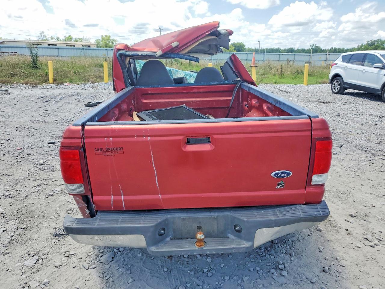 2000 Ford Ranger Super Cab Красный vin: 1FTYR14VXYTB41785
