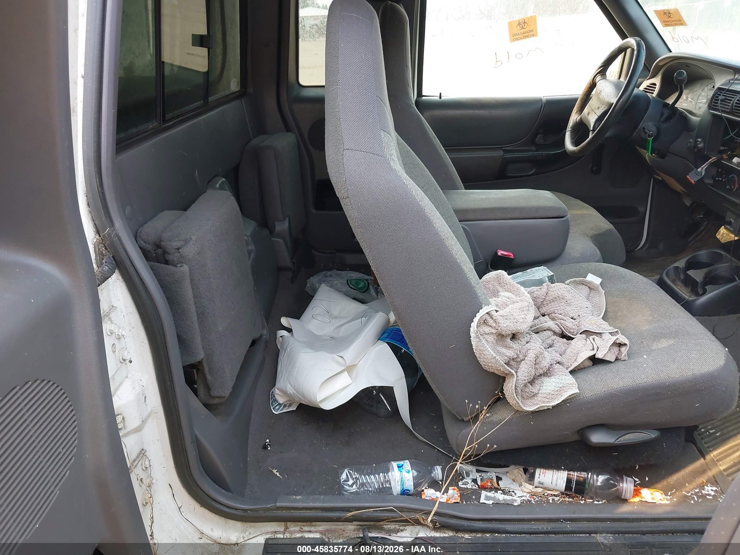 2000 Ford Ranger Xlt White vin: 1FTYR14X0YPA46632