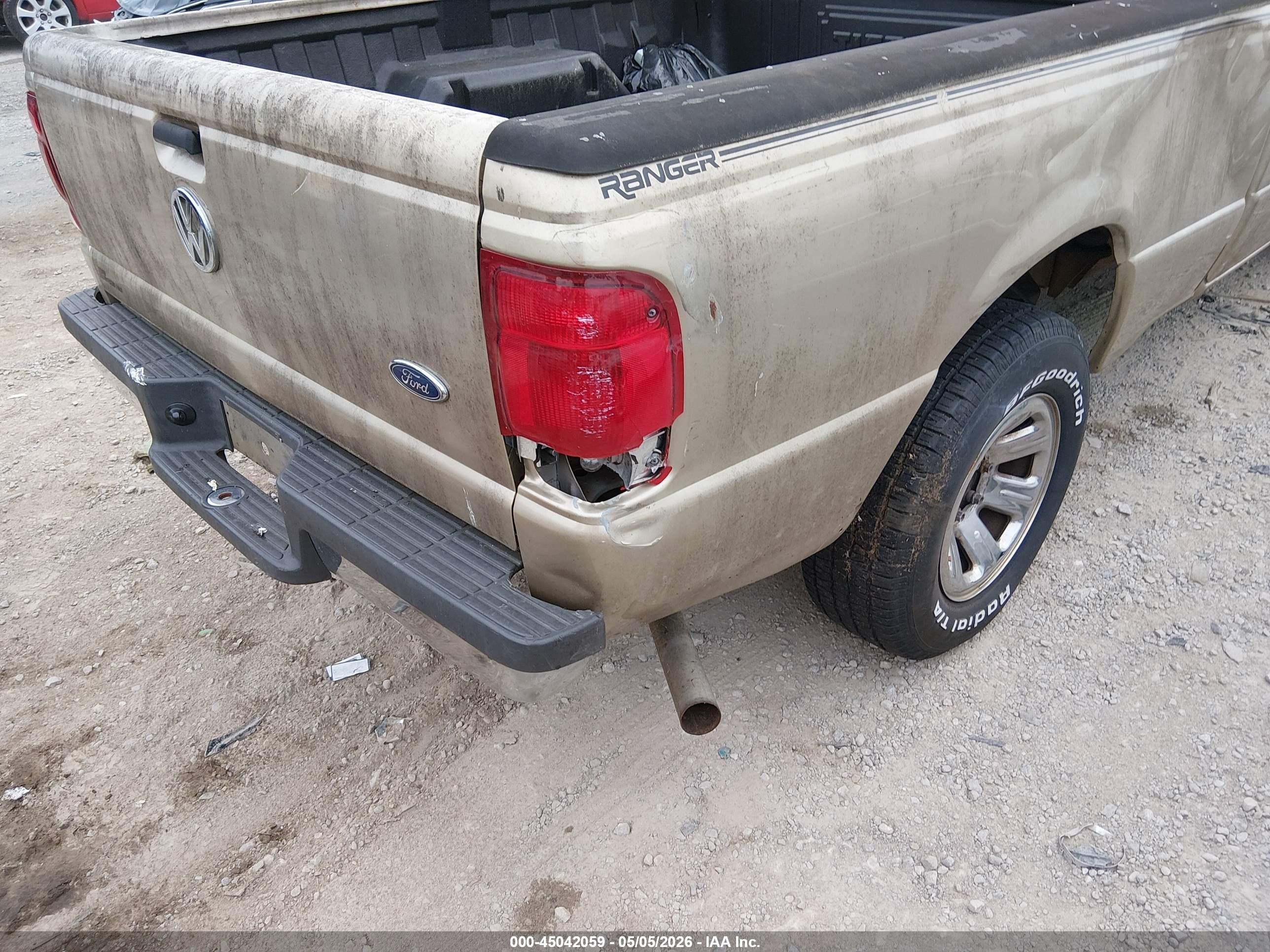 2000 Ford Ranger Xlt Beige vin: 1FTYR14X0YTB19070