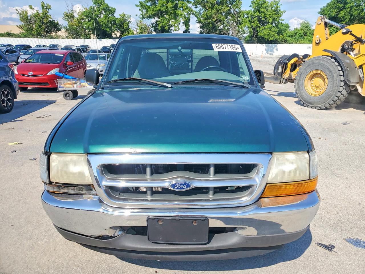 2000 Ford Ranger Super Cab Green vin: 1FTYR14X1YPA41214