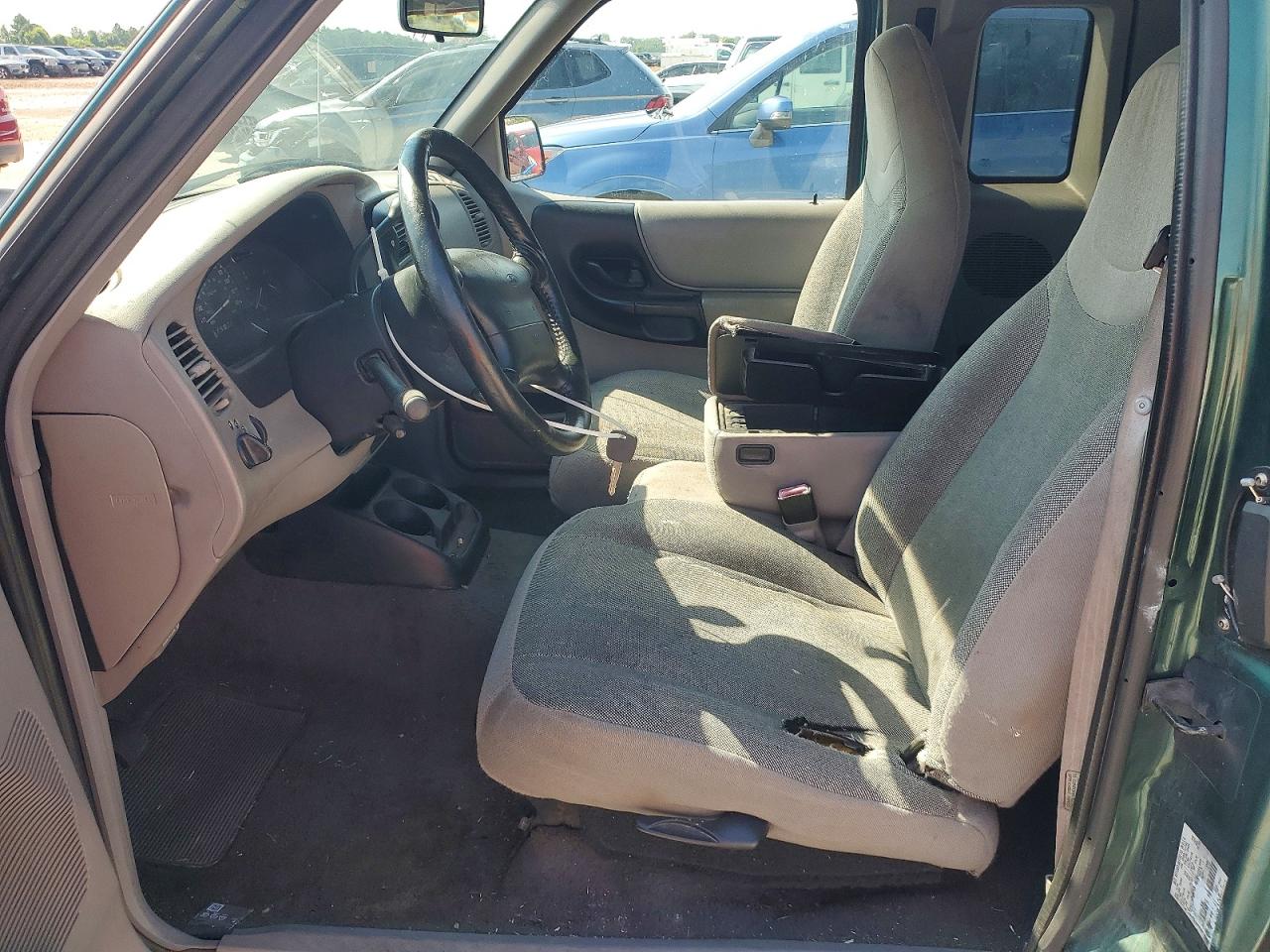 2000 Ford Ranger Super Cab Green vin: 1FTYR14X1YPA41214