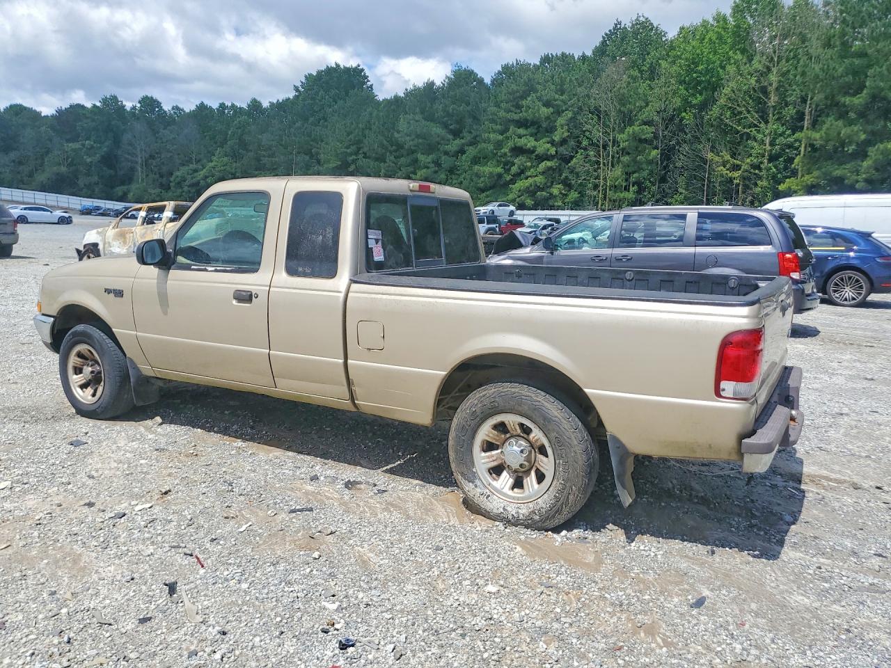2000 Ford Ranger Beige vin: 1FTYR14X1YTA07071