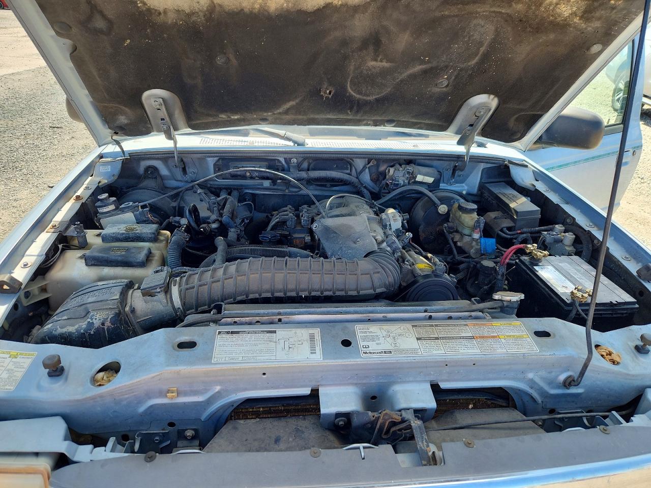 1998 Ford Ranger Super Cab Blue vin: 1FTYR14X2WTA37760