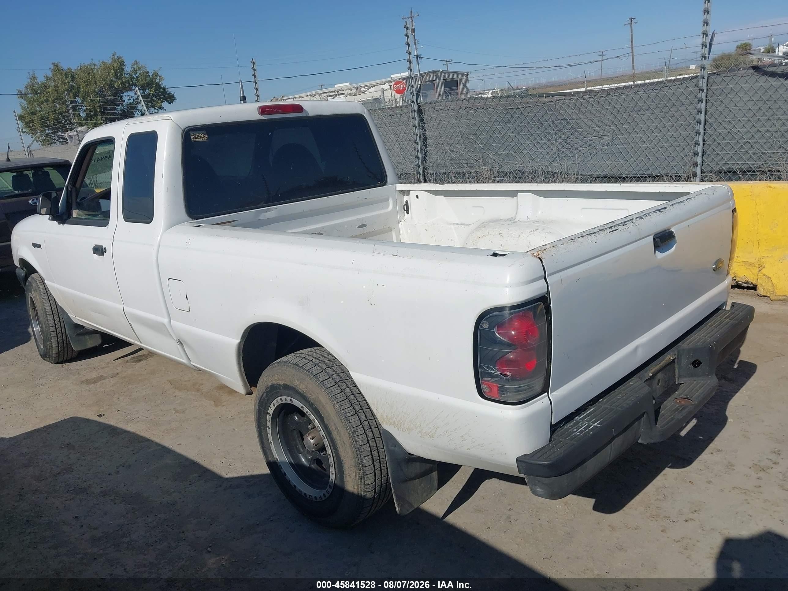 1998 Ford Ranger Splash/xl/xlt White vin: 1FTYR14X3WPA57069