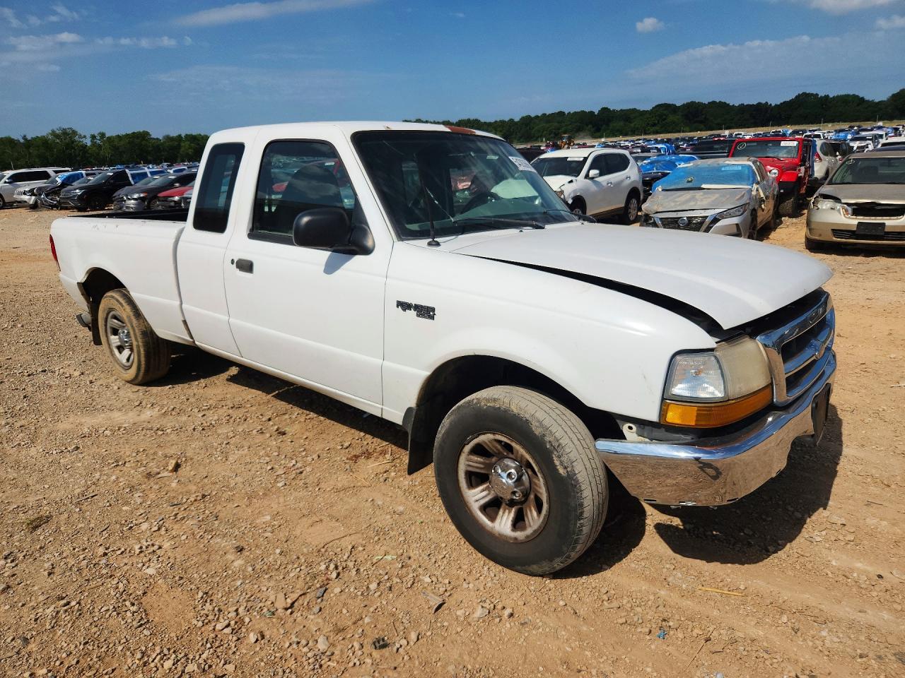 2000 Ford Ranger Super Cab Белый vin: 1FTYR14X3YPB51858