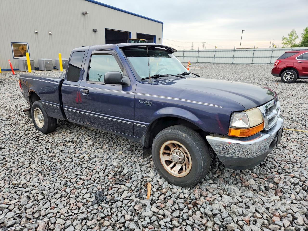 1999 Ford Ranger Super Cab Blue vin: 1FTYR14X4XPB47512