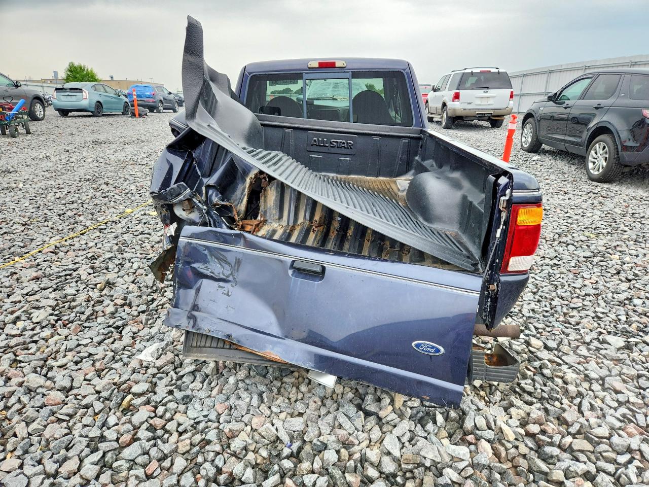 1999 Ford Ranger Super Cab Blue vin: 1FTYR14X4XPB47512