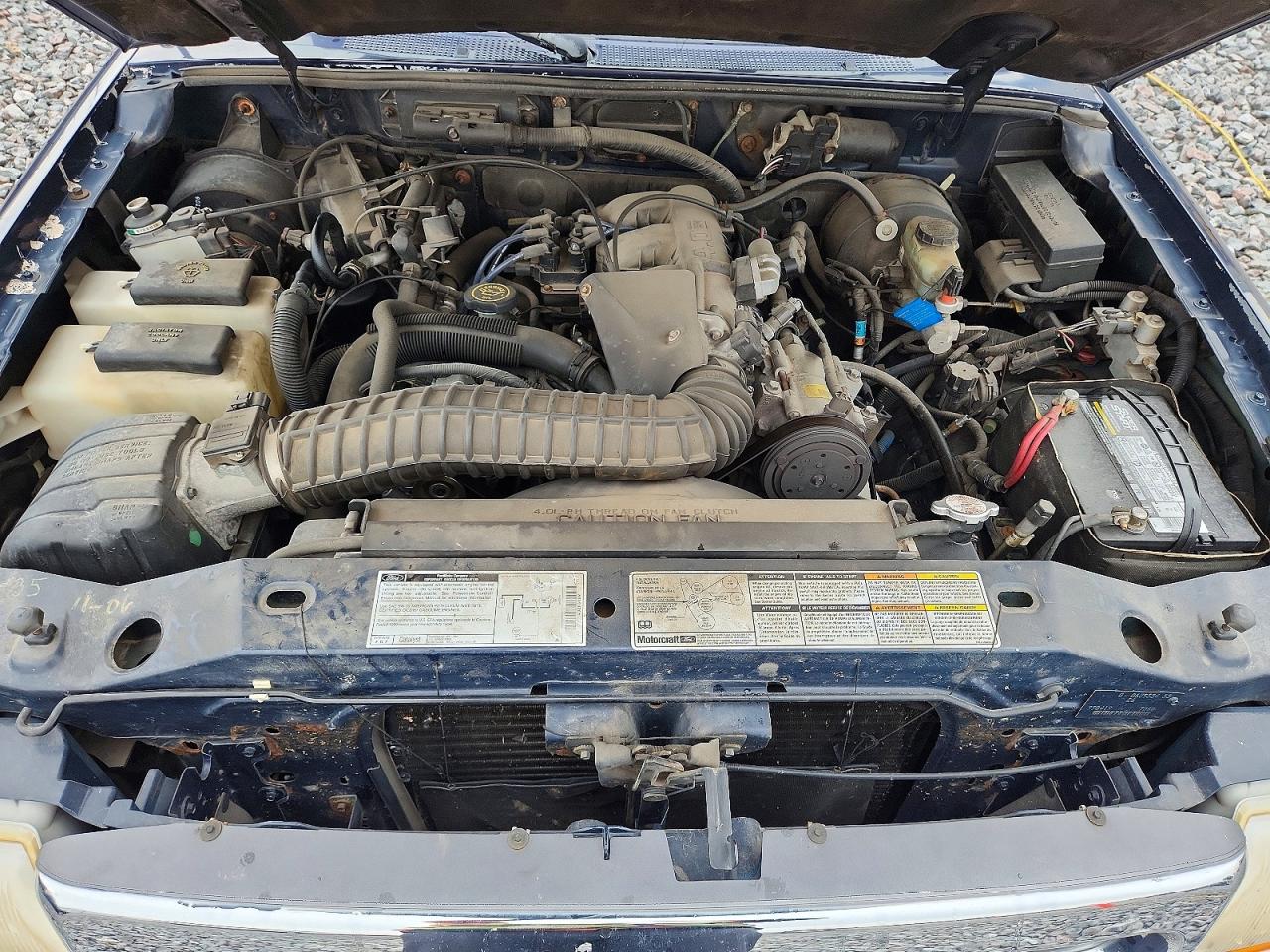 1999 Ford Ranger Super Cab Blue vin: 1FTYR14X4XPB47512