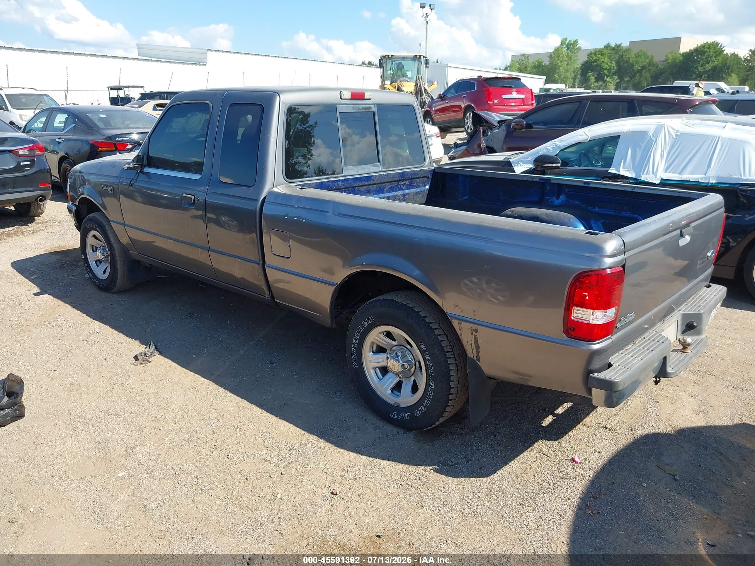 2000 Ford Ranger Xlt Gray vin: 1FTYR14X5YPA17675