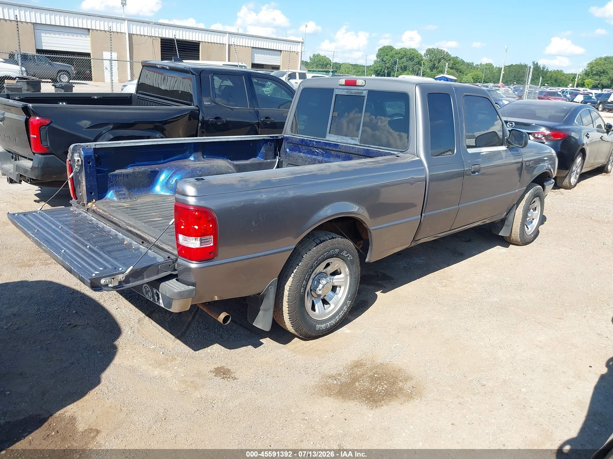 2000 Ford Ranger Xlt Gray vin: 1FTYR14X5YPA17675
