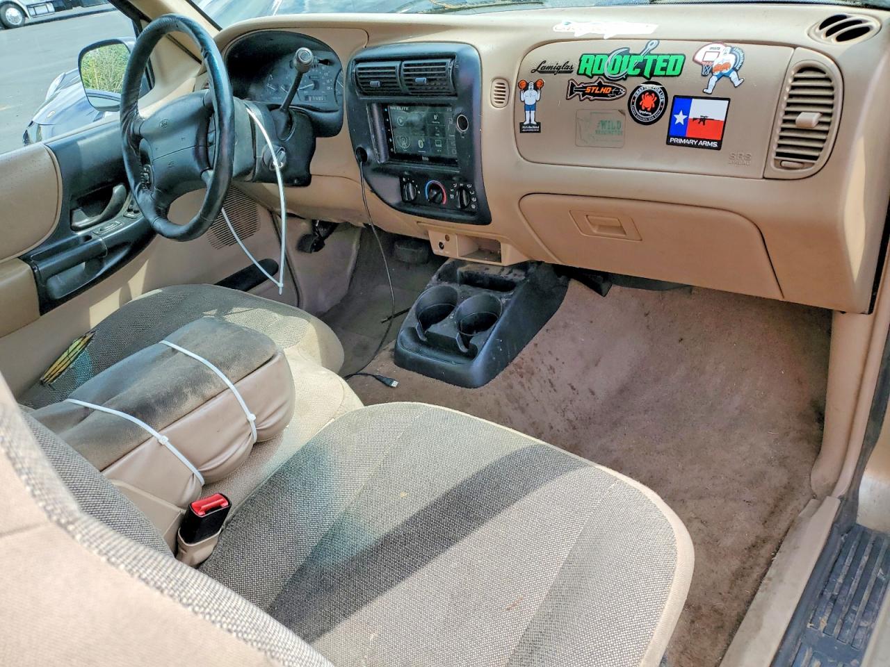 2000 Ford Ranger Super Cab Gold vin: 1FTYR14X5YPA20656