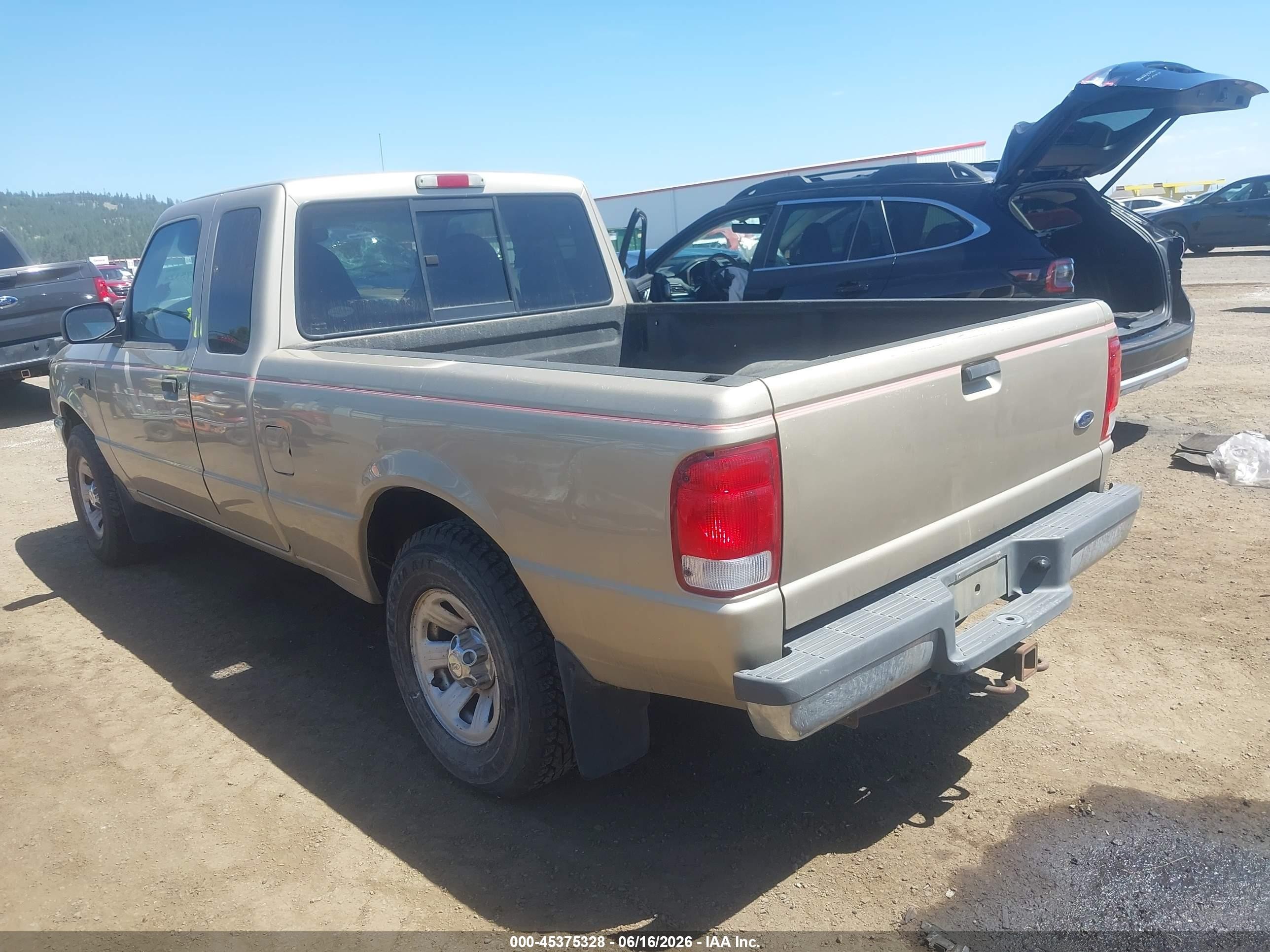 2000 Ford Ranger Xlt Champagne vin: 1FTYR14X5YPA81957