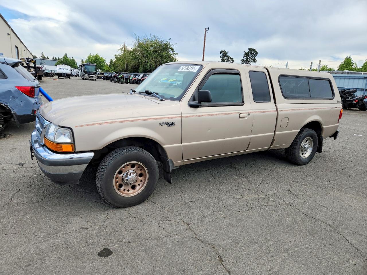 1998 Ford Ranger Super Cab Beige vin: 1FTYR14X6WPA78434