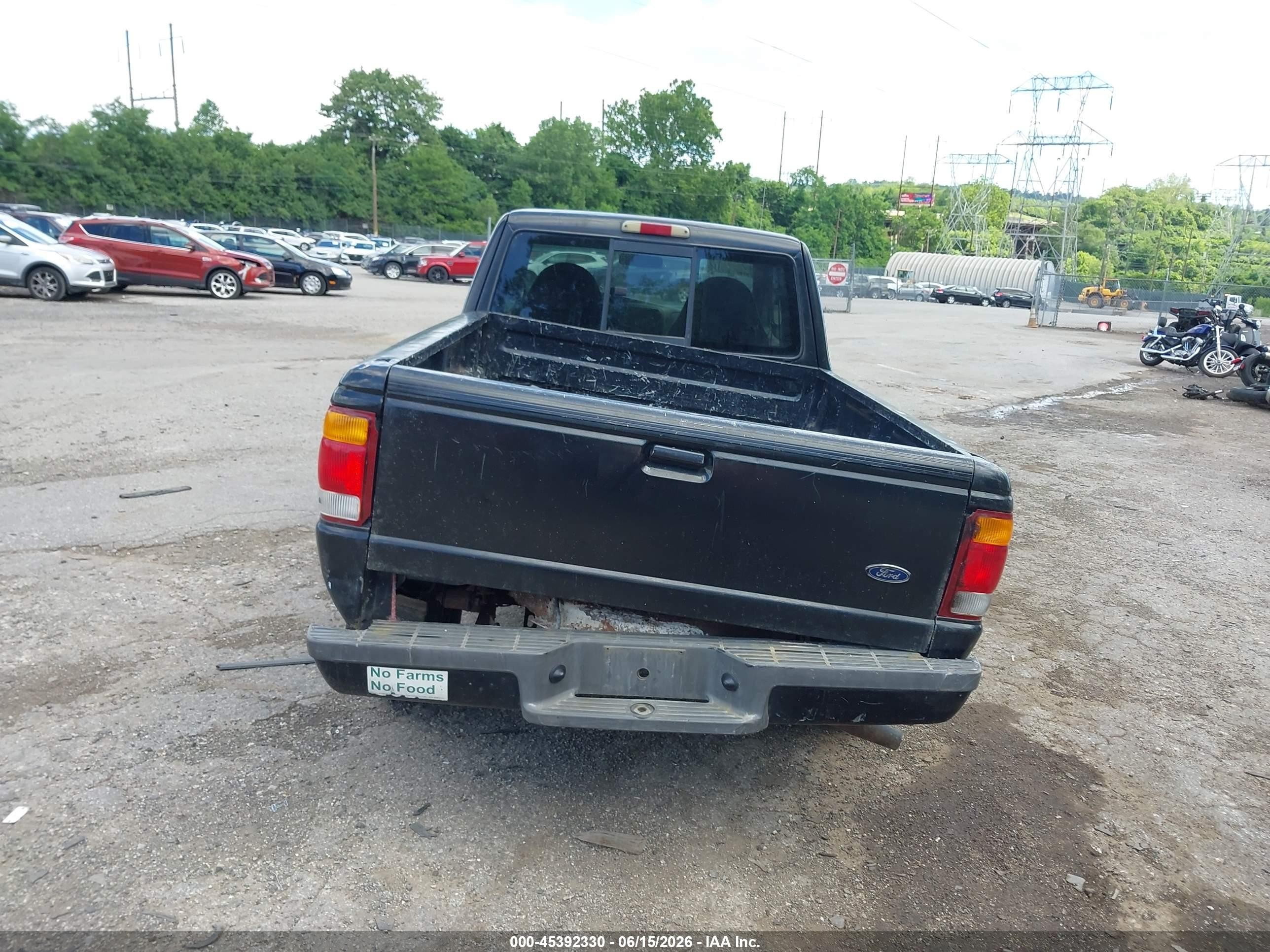 1999 Ford Ranger Xlt Black vin: 1FTYR14X6XTA02091