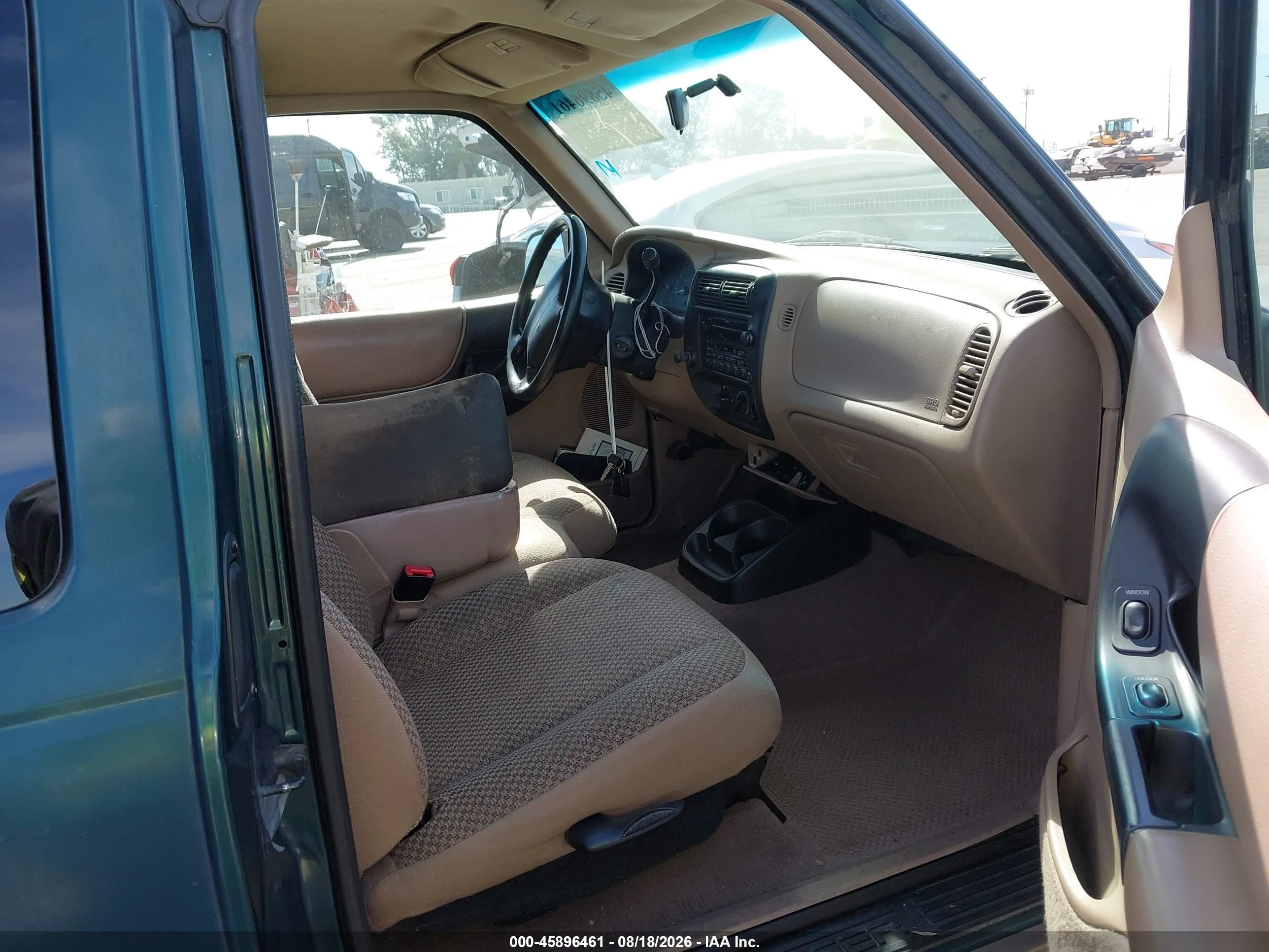 1998 Ford Ranger Splash/xl/xlt Green vin: 1FTYR14X7WPB29178
