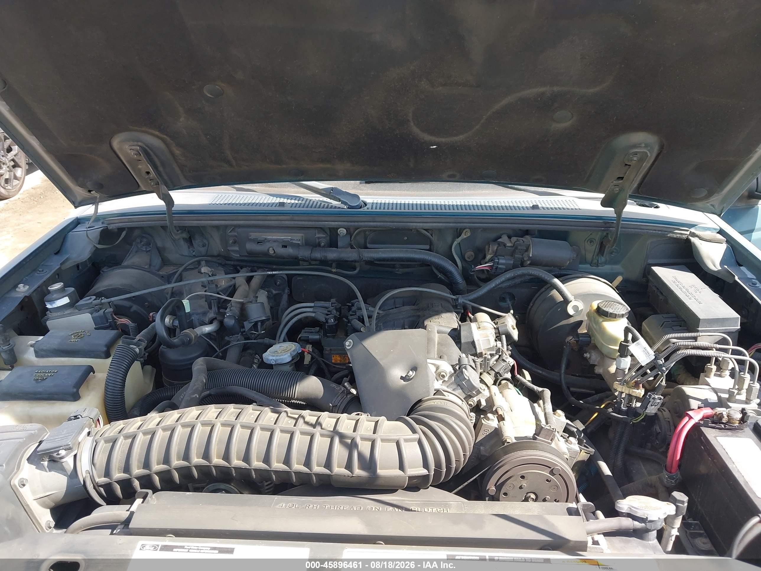 1998 Ford Ranger Splash/xl/xlt Green vin: 1FTYR14X7WPB29178