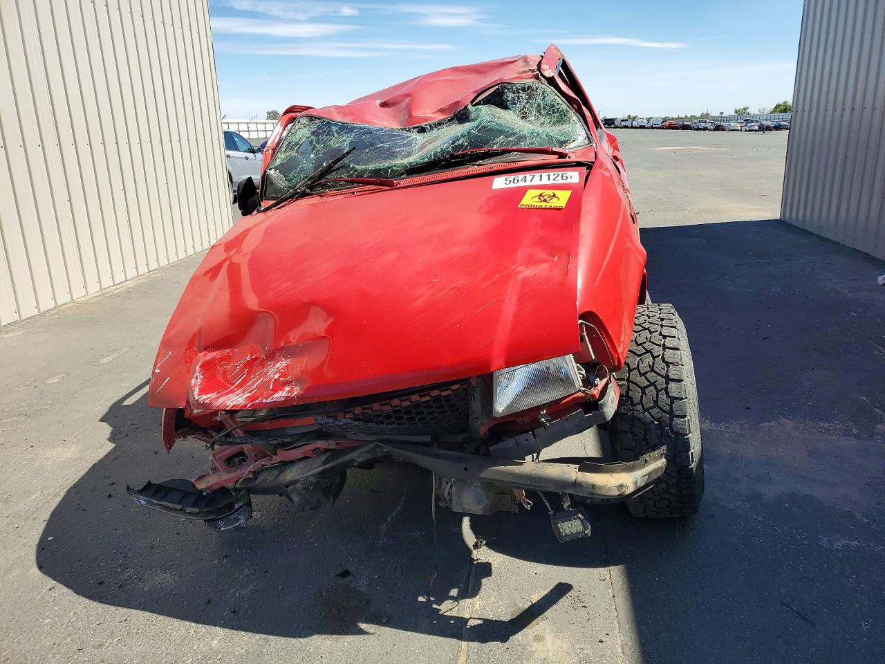 1999 Ford Ranger Super Cab Red vin: 1FTYR14X7XPC03362