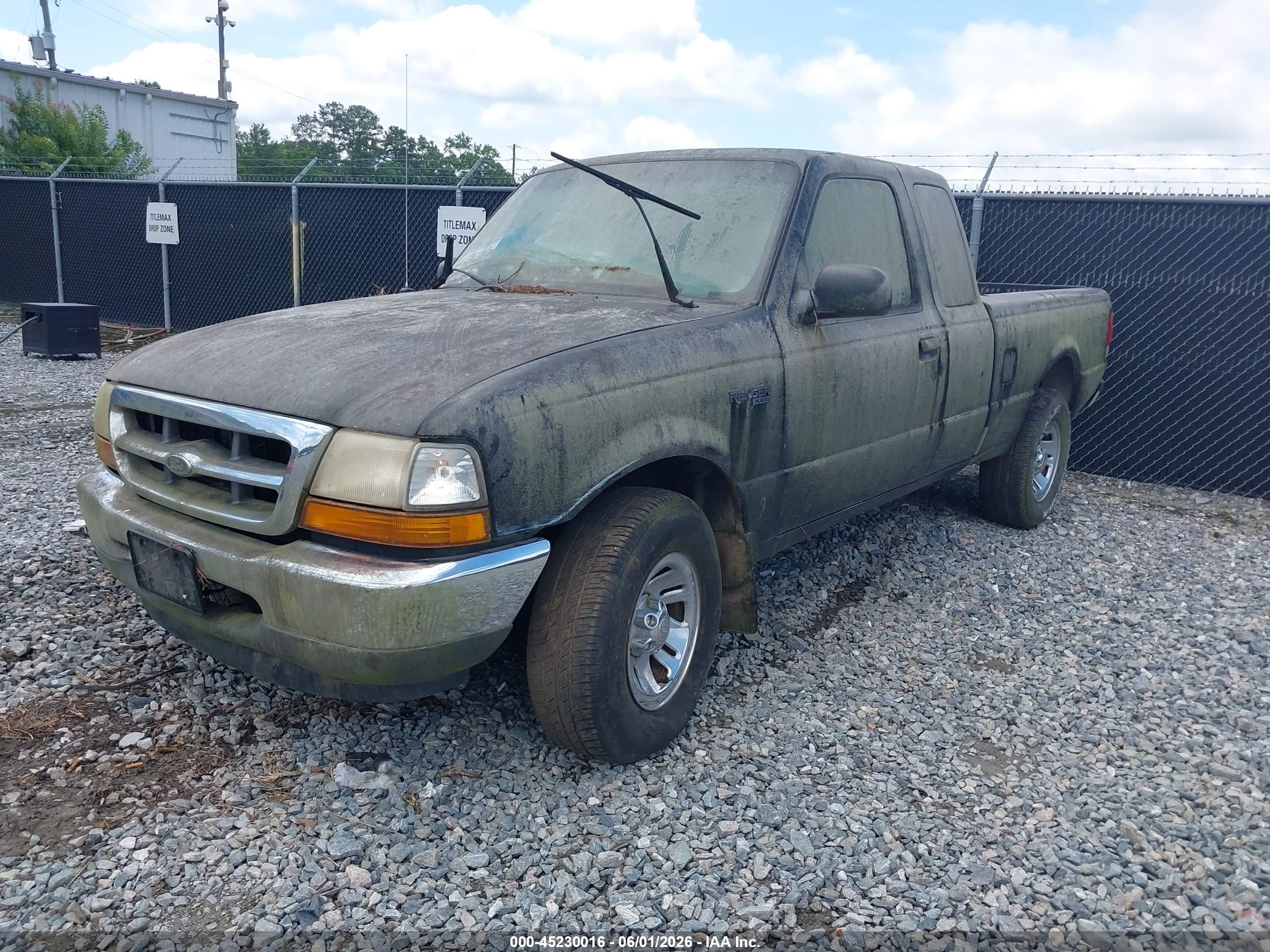 1999 Ford Ranger Xlt Black vin: 1FTYR14X7XPC05760