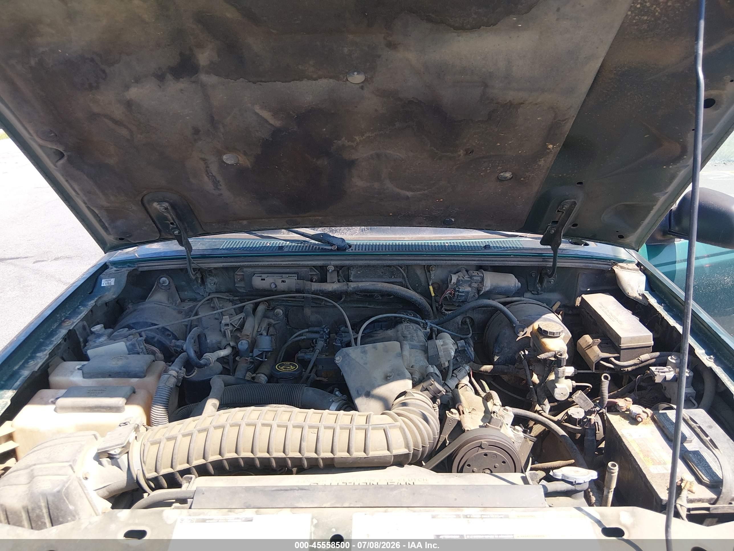 2000 Ford Ranger Xlt Green vin: 1FTYR14X7YTA76413