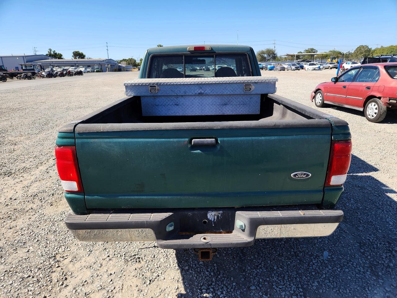2000 Ford Ranger Super Cab Green vin: 1FTYR14X9YPA12141