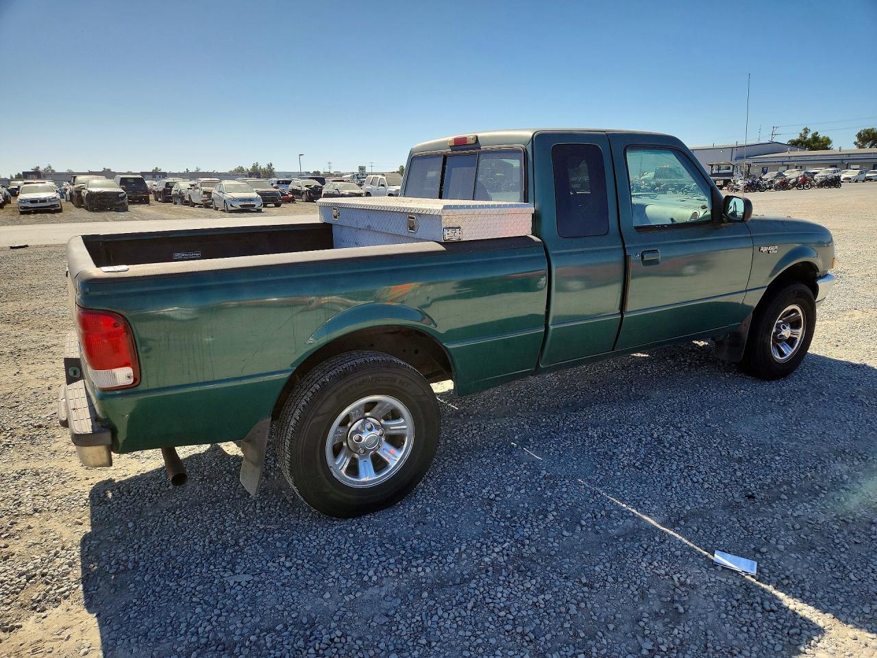 2000 Ford Ranger Super Cab Green vin: 1FTYR14X9YPA12141