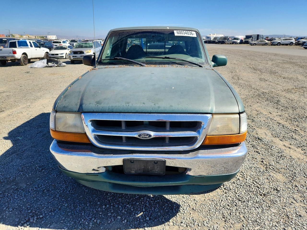 2000 Ford Ranger Super Cab Green vin: 1FTYR14X9YPA12141