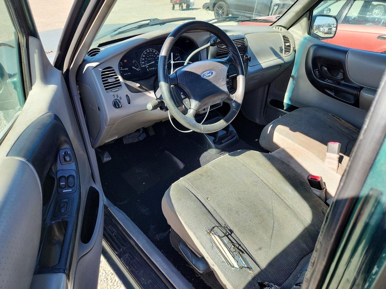 2000 Ford Ranger Super Cab Green vin: 1FTYR14X9YPA12141