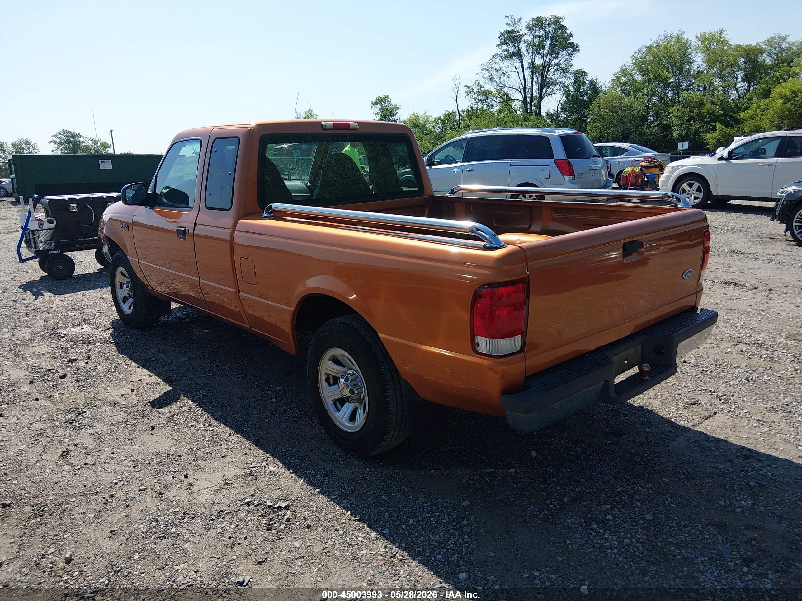 2000 Ford Ranger Xlt Orange vin: 1FTYR14X9YTA18318
