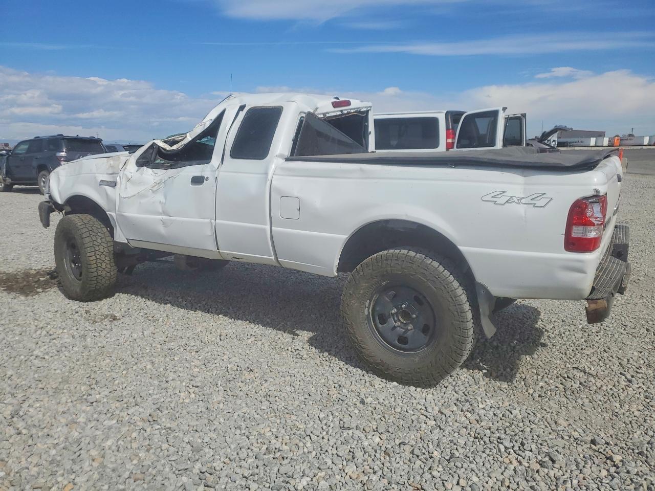 2008 Ford Ranger Super Cab White vin: 1FTYR15E08PA22005