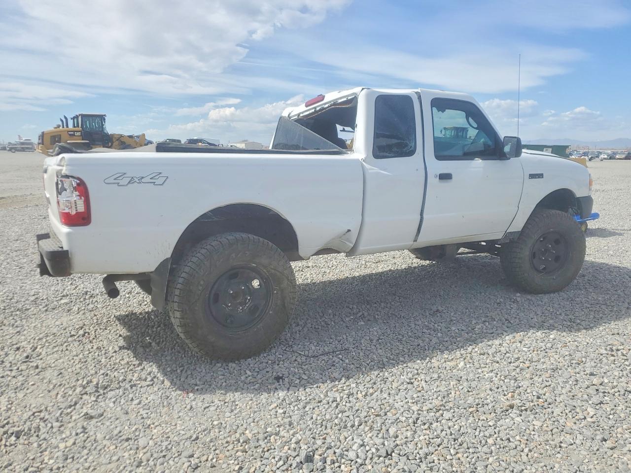 2008 Ford Ranger Super Cab White vin: 1FTYR15E08PA22005