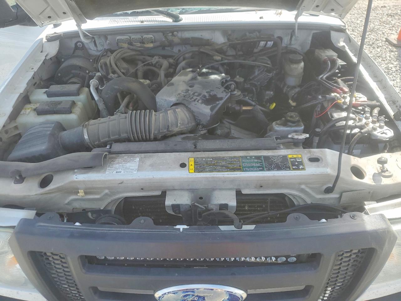 2008 Ford Ranger Super Cab White vin: 1FTYR15E08PA22005