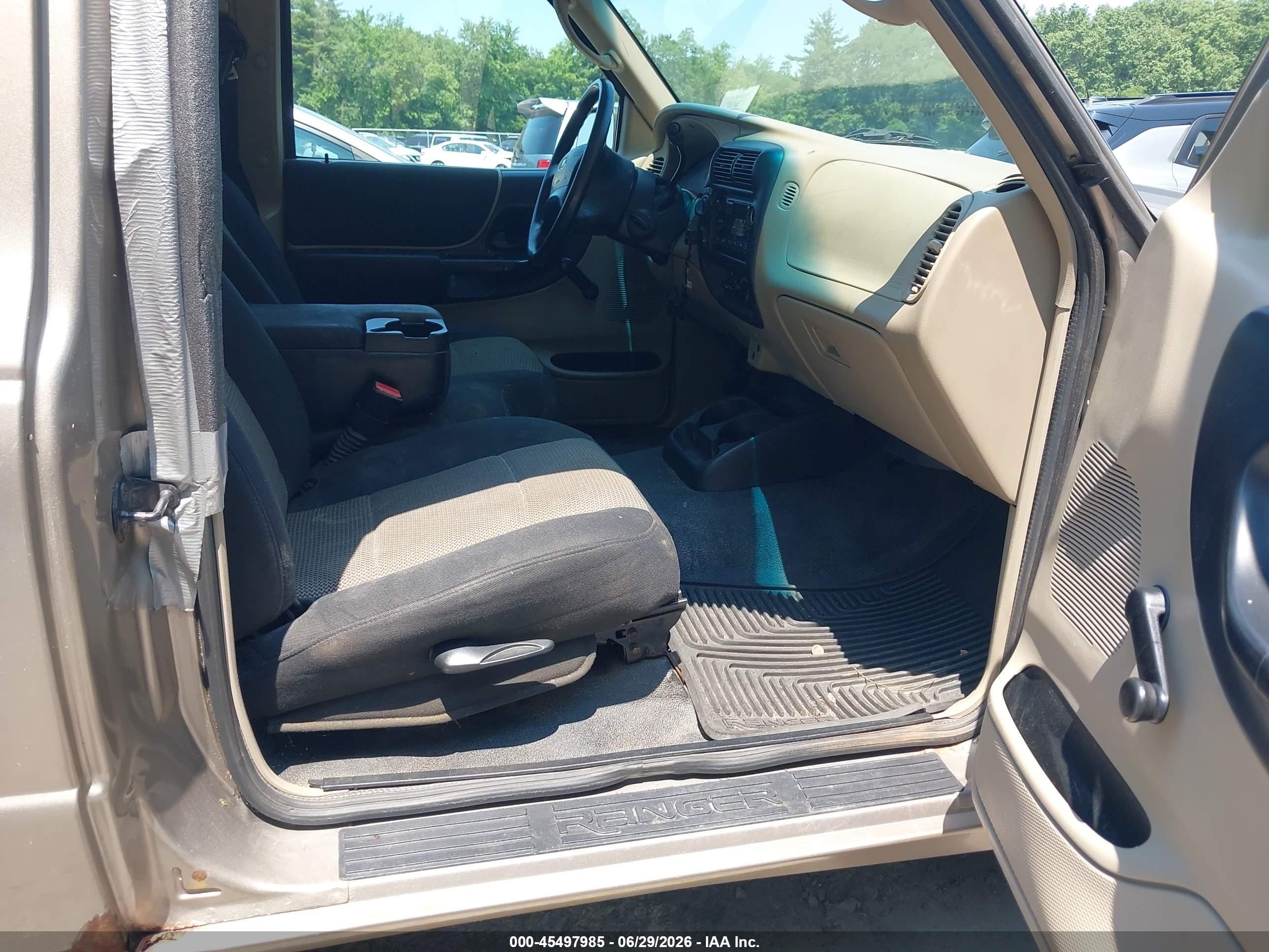 2003 Ford Ranger Xlt Tan vin: 1FTYR15E13PB18055