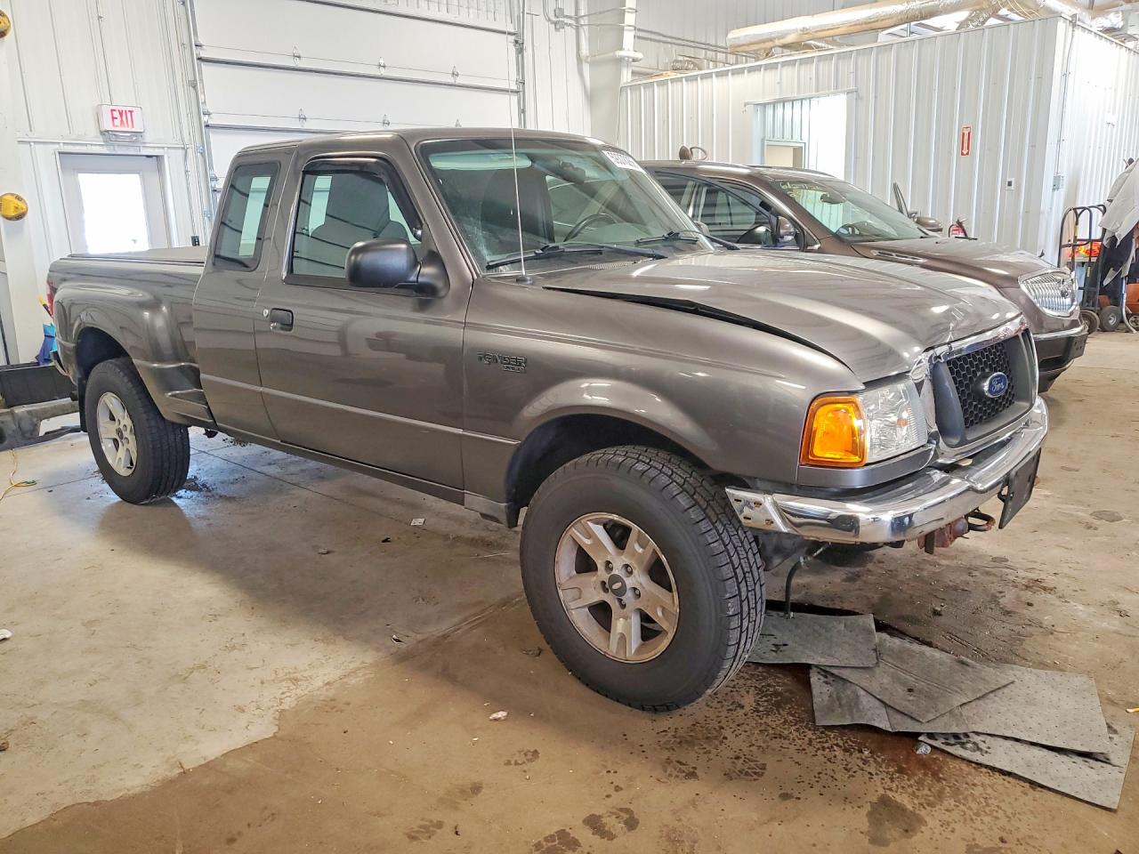 2004 Ford Ranger Super Cab Gray vin: 1FTYR15E14PA02792