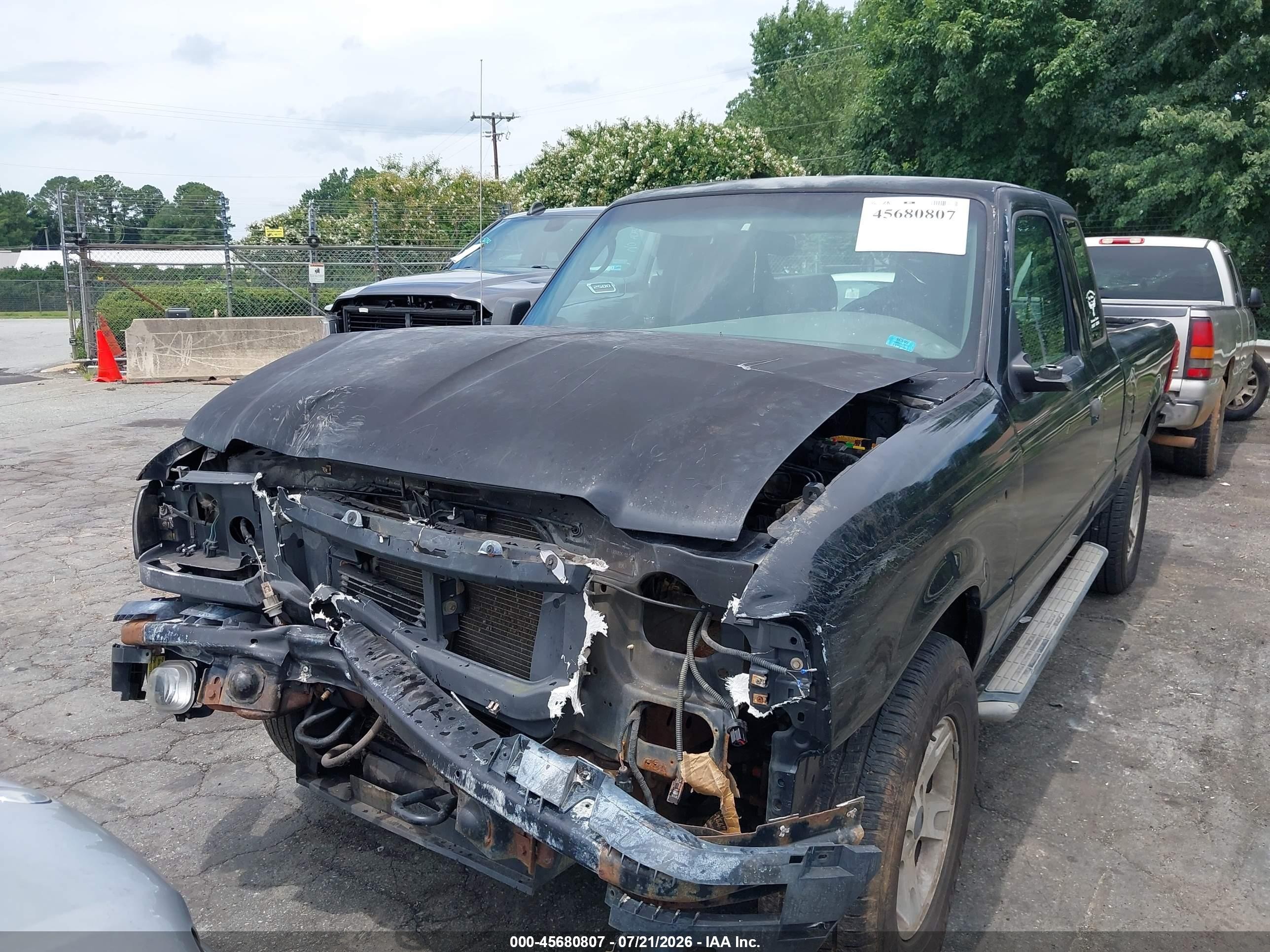 2006 Ford Ranger Fx4 Off-road/sport/xl/xlt Black vin: 1FTYR15E16PA79231