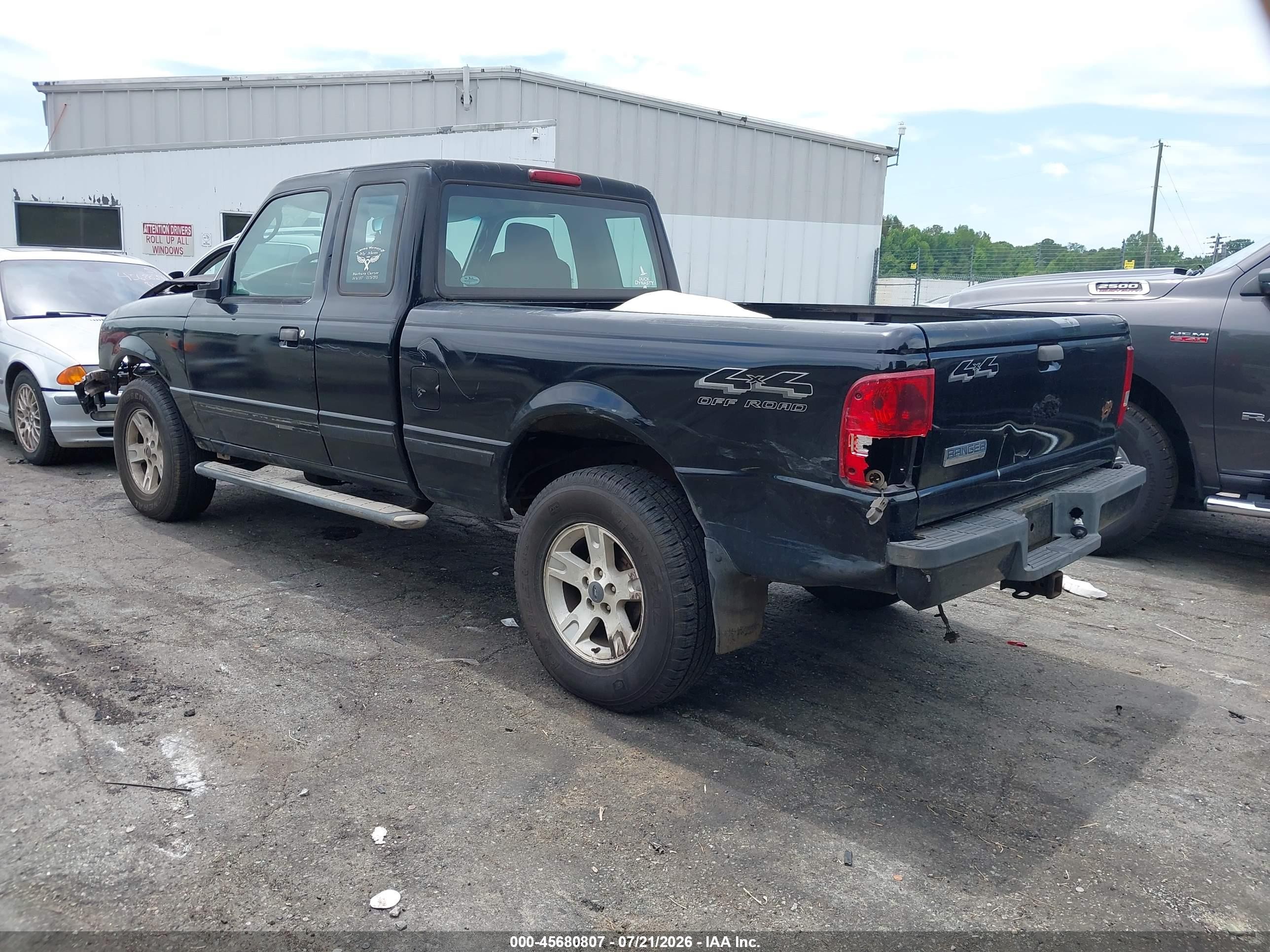 2006 Ford Ranger Fx4 Off-road/sport/xl/xlt Black vin: 1FTYR15E16PA79231