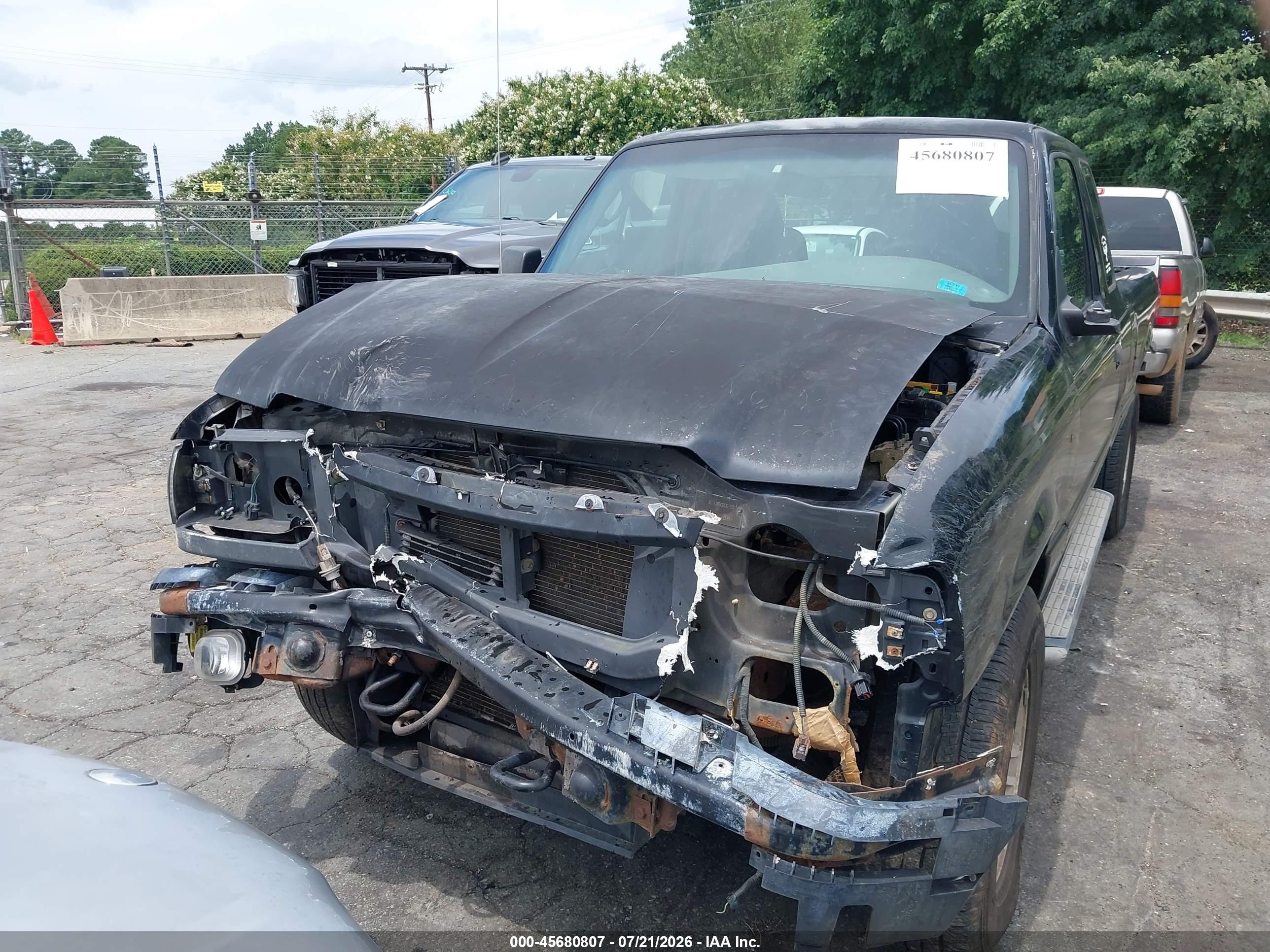 2006 Ford Ranger Fx4 Off-road/sport/xl/xlt Black vin: 1FTYR15E16PA79231