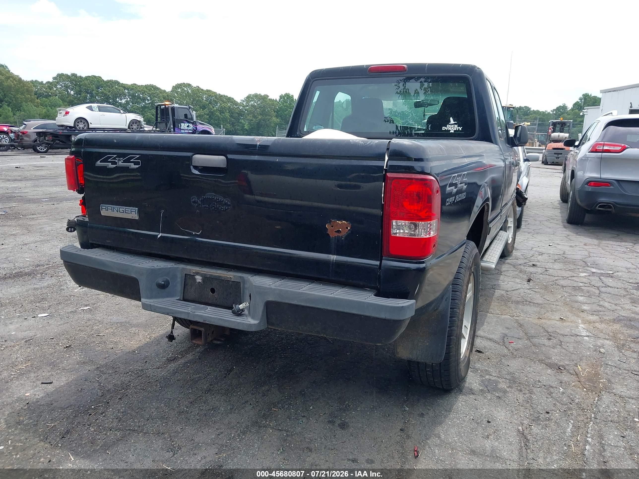 2006 Ford Ranger Fx4 Off-road/sport/xl/xlt Black vin: 1FTYR15E16PA79231