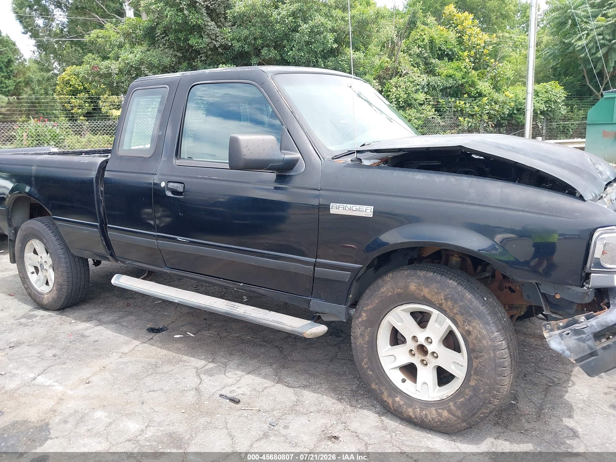 2006 Ford Ranger Fx4 Off-road/sport/xl/xlt Black vin: 1FTYR15E16PA79231