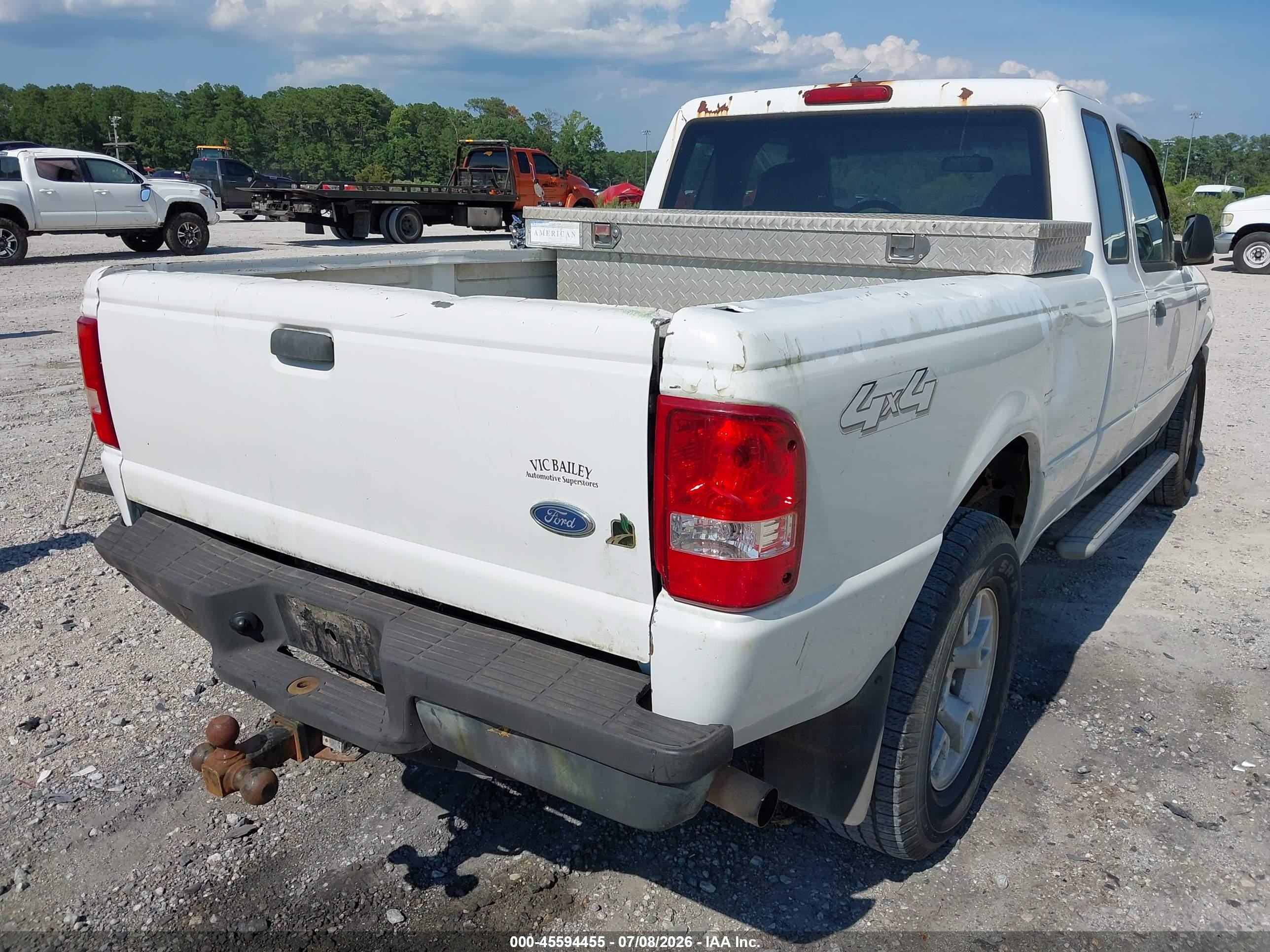 2007 Ford Ranger Fx4 Off-road/sport/xl/xlt Белый vin: 1FTYR15E17PA40365