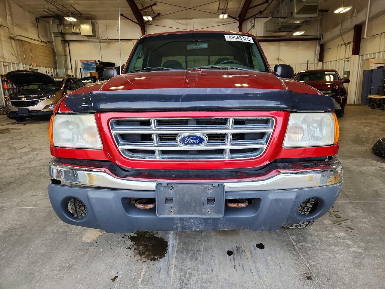 2003 Ford Ranger Super Cab Burgundy vin: 1FTYR15E23PB38606